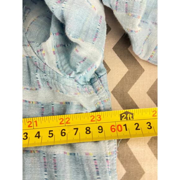 Carbon2Cobalt Blue Grid Textured Cotton Long Sleeve Shirt Men’s L - Picture 2 of 6